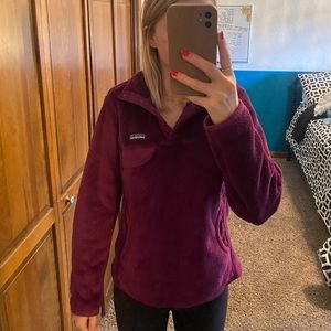 Patagonia fuzzy pullover